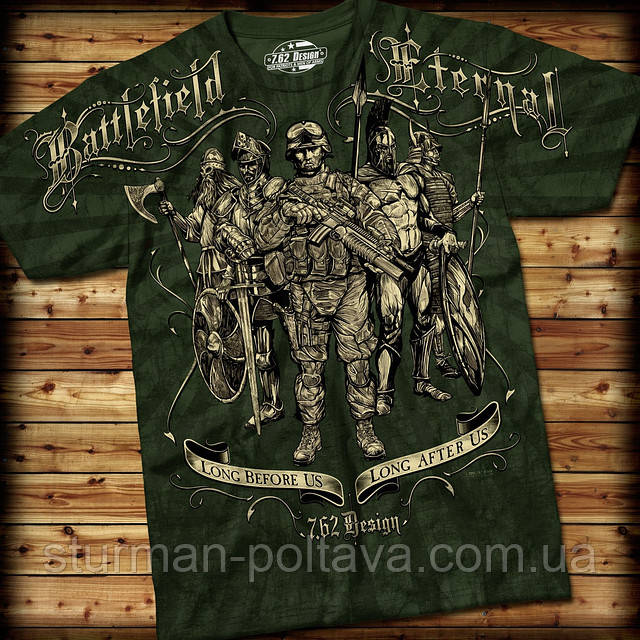 Футболка 7.62 Design 'Battlefield Eternal' олива
