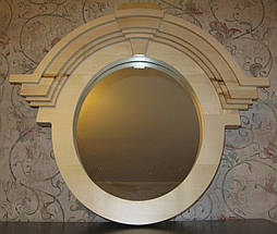 Зеркало настенное из дерева  в лоф стиле \ клен
