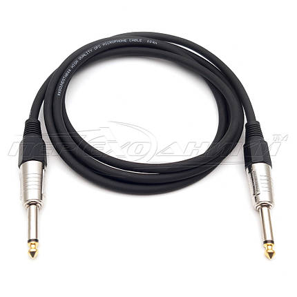 Кабель jack 6.3 mm to jack 6.3 mm, у екрані, фото 1