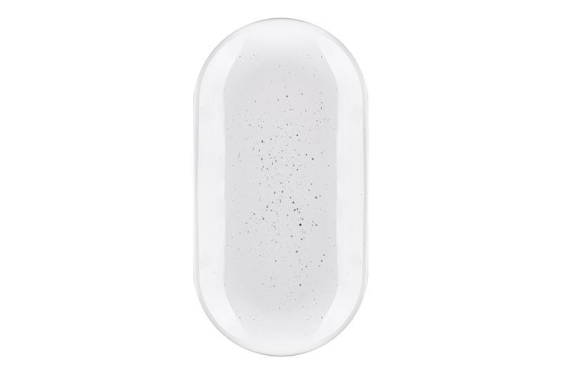 Блюдо Ardesto Bagheria Bright white, 25х13см, кераміка, овальна, білий