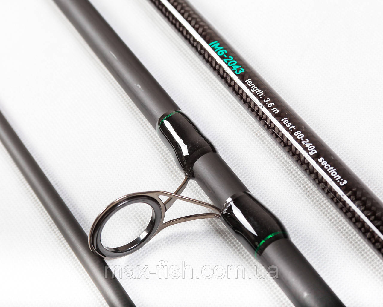 Вудлище коропове Feima Argus 3.60м тест 80-240g корповик 3 секції, фото 1