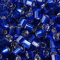 Бісер чеський Preciosa Рубка прозорий блискучий 865 / 37100 калібр 10/0 Фіолетовий 5 грам