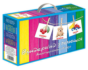 Подарунковий набір карток Домана Англо-українська валіза 1386 карток