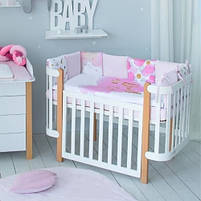 Постільний комплект в ліжечко Baby Veres It's a girl 6 одиниць, фото 2