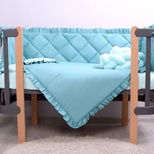 Постільний комплект в ліжечко Baby Veres Macaroon Tiffany 6 одиниць