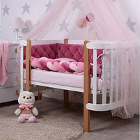 Комплект постільної білизни в ліжечко Baby Veres Velour Rainbow 5 одиниць, фото 2