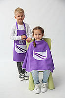 Костюм парикмахера детский (фиолетовый цвет)