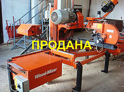 Стрічкова пилорама б/у Wood-Mizer LT40 2008 року