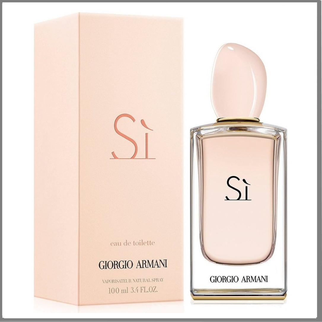 Giorgio Armani Si Eau de Toilette туалетна вода 100 ml. (Джорджіо Армані Сі Єау Де Туалеті)