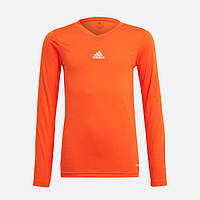 Компресійний дитячий реглан Adidas Team Base Tee GN7511, Жовтогарячий, Розмір (EU) — 140 cm