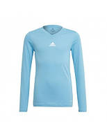 Компресійний дитячий реглан Adidas Team Base Tee GN7512, Блакитний, Розмір (EU) — 152 cm