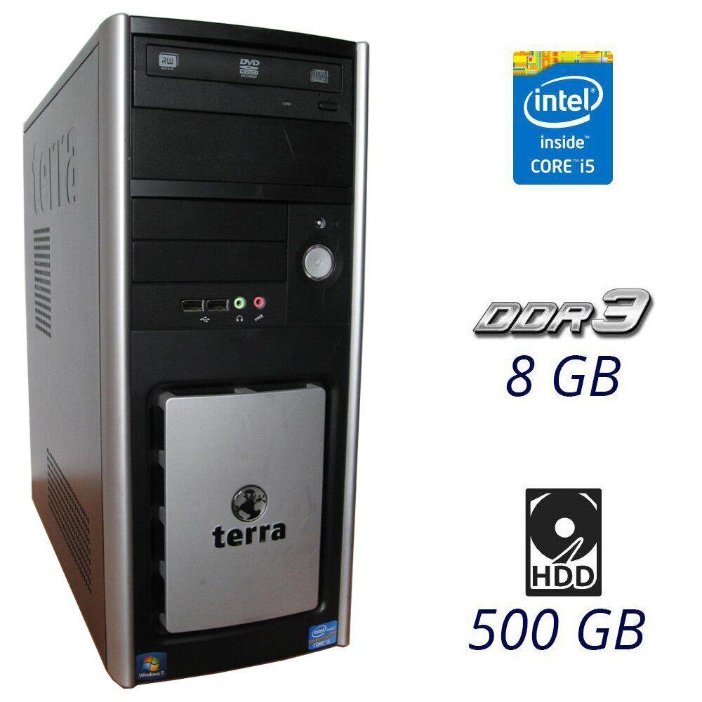Комп'ютер Terra Tower PC / Core i5-2320 4ядра 3.0-3.3 GHz / 8GB DDR3 / 500GB HDD / nVidia GeForce GTX 660 2ГБ GDDR5