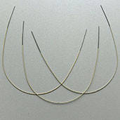 Дуги стальні з тефлоновим покриттям на нижню щелепу