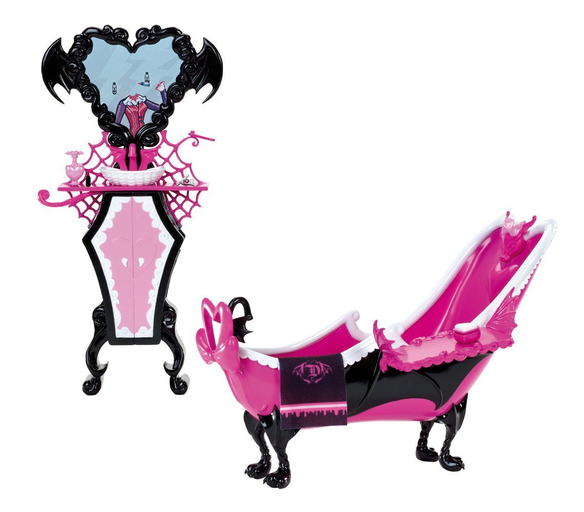 Ігровий набір Monster High Ванна кімната Дракулаури Draculaura Powder Room
