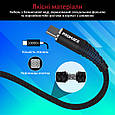 Кабель Promate cCord-2C USB-C to USB-C 3А 1 м Black (ccord-2c.black), фото 4