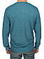 Турецький чоловічий светр Caporicco 9296 turkuaz, фото 3