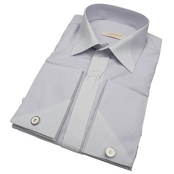 Сіра чоловіча сорочка  Betibo Z-grey01