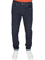 Темно-сині чоловічі джинси X-Foot 261-2596 D.Blue