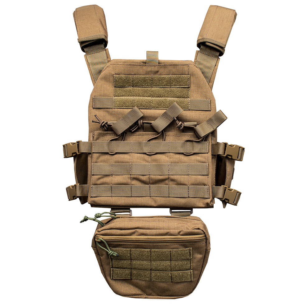 Плитоноска (Plate Carrier KARGO) Койот з напашним підсумком
