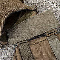 Плитоноска (Plate Carrier KARGO) Койот з напашним підсумком, фото 9