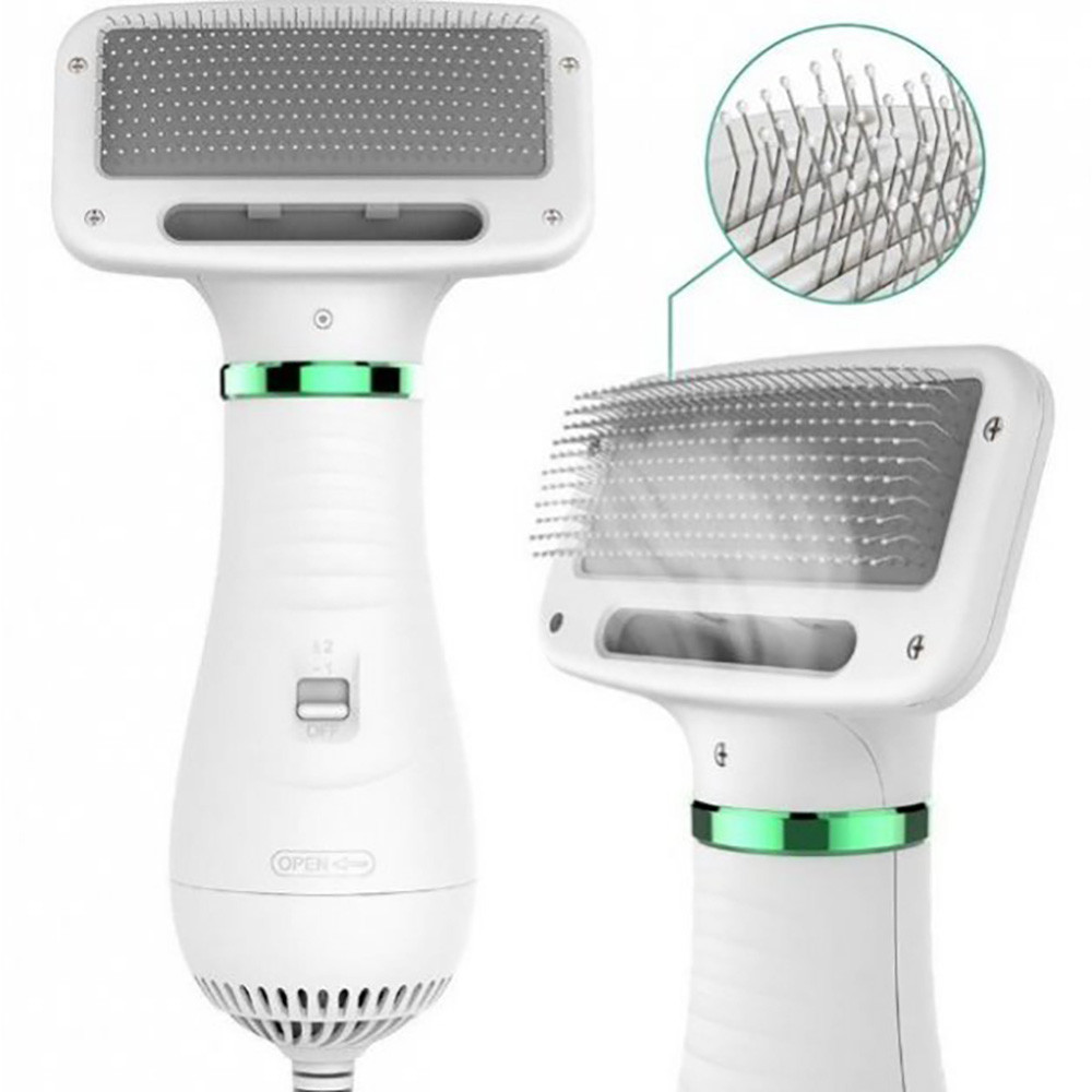 Фен-гребінець для шерсті PET GROOMING DRYER WN-10 / Інструменти для грумінгу / Фен для волосся