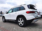 Захисна накладка на задній бампер для Mercedes-Benz GLB-Class X247 2019+ /чорн.нерж.сталь/, фото 5