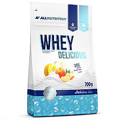 Сироватковий протеїн концентрат AllNutrition Whey Delicious (700 г) алл нутришн вей White chocolate cocount
