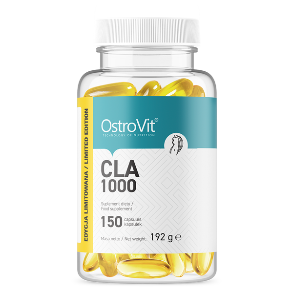 Кон'юговані лінолева кислота OstroVit CLA 1000 150 капсул, фото 1