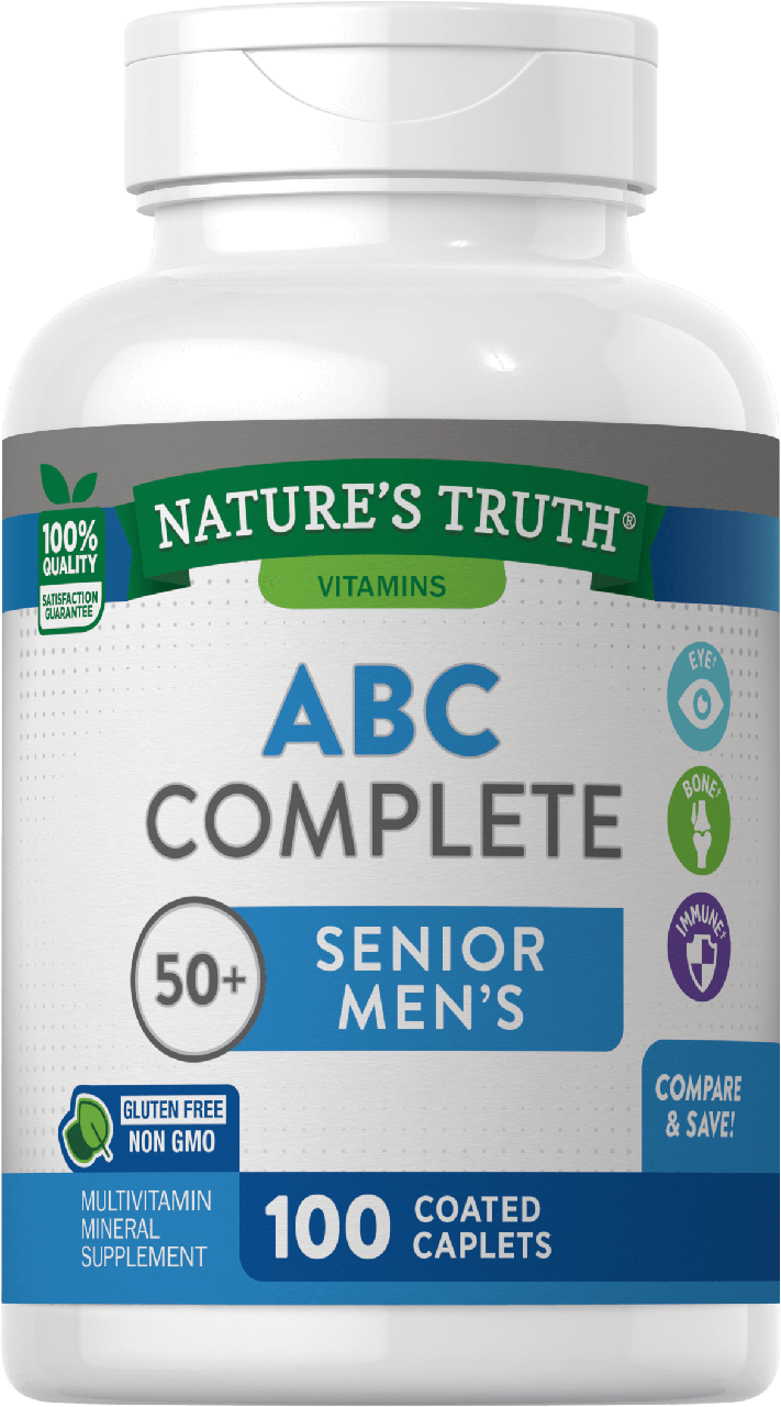 Вітаміни для чоловіків nature's Truth ABC Complete Senior men's 50+ 100 капає