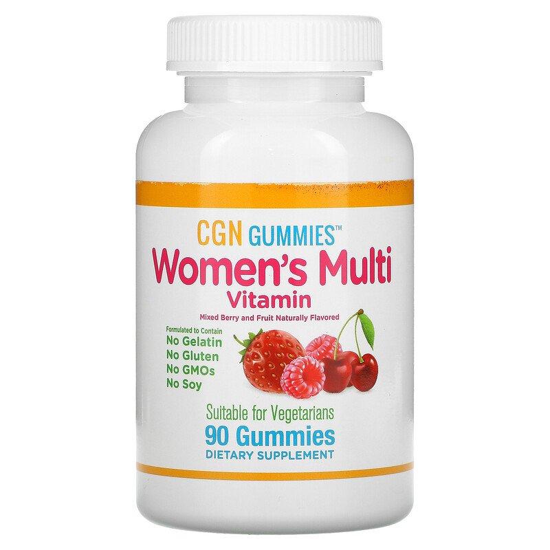 Вітаміни для жінок California Gold Nutrition women's Multi Vitamin 90 таблеток мармеладних