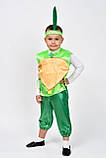 Костюм цибулі дитячий карнавальний на свято осені з атласу для дітей 3-8 років, фото 2