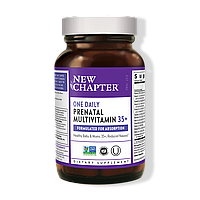 Ежедневные Мультивитамины для беременных, One Daily Prenatal Multivitamin 35+, New Chapter, 30 таблеток