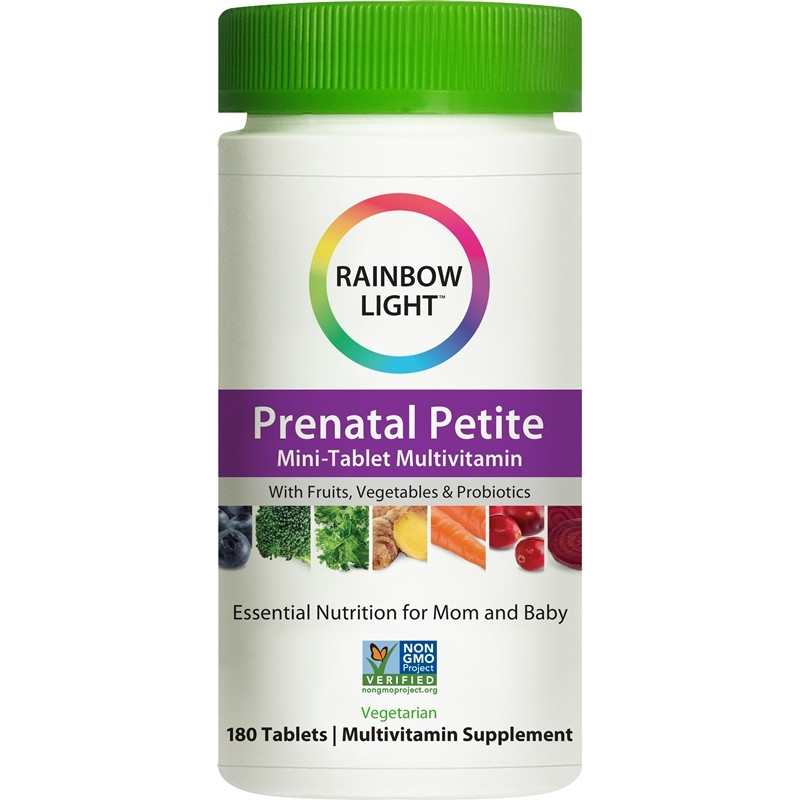 Вітаміни для вагітних Rainbow Light Prenatal Petite mini-tablets 180 міні таблеток