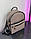 Міський жіночий рюкзак Michael Kors Gray | Майкл Корс Сірий, фото 9
