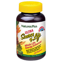 Мультивітаміни з Лютеїном, Ultra Source of Life, Natures Plus, 30 таблеток