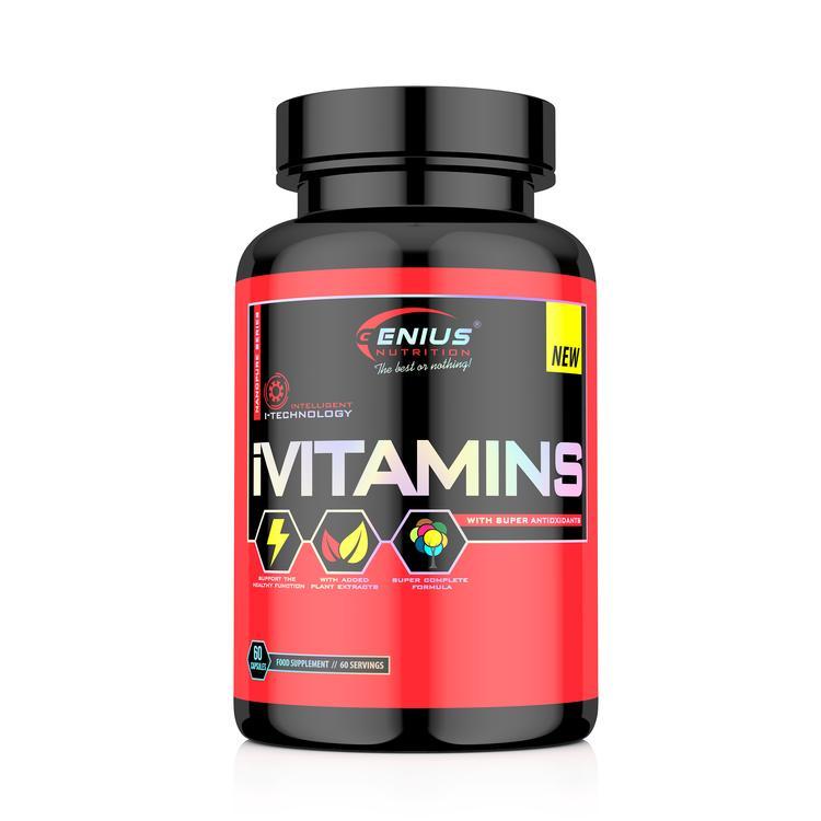 Комплекс вітамінів Genius Nutrition i Vitamins 60 капсул, фото 1
