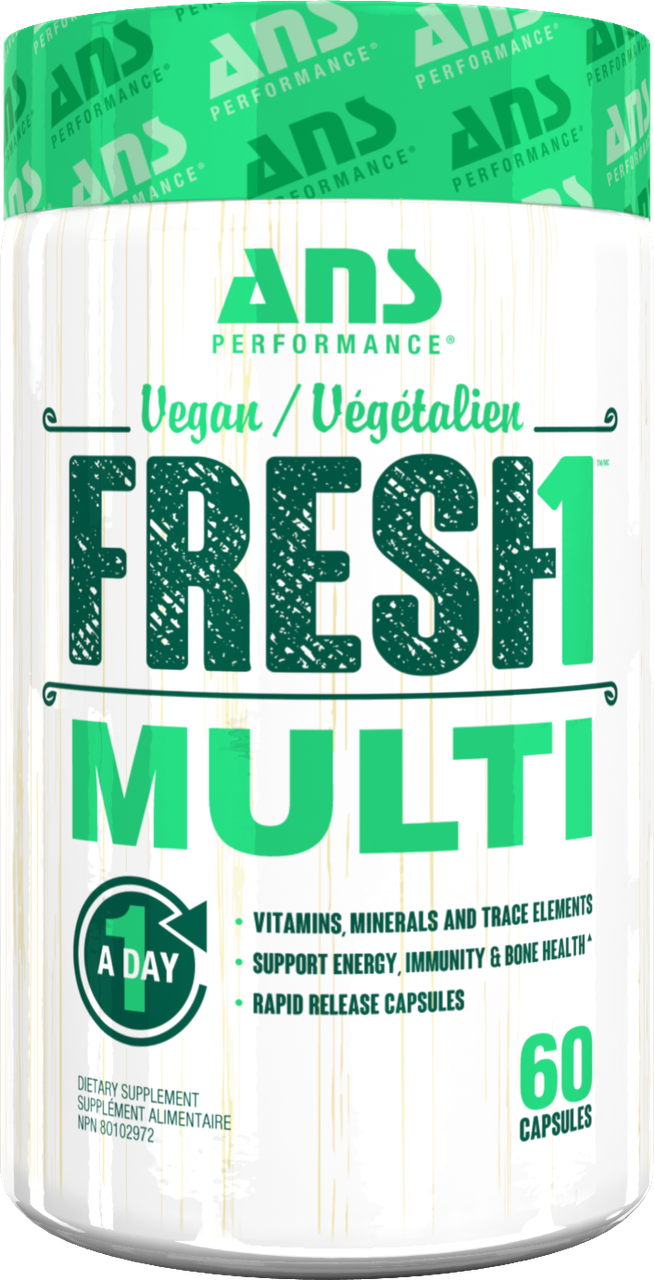 Комплекс вітамінів і мінералів Ans Performance Fresh Multi Vegan 60 таблеток