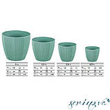 Горщик для квітів Sumela 5 л червоний, фото 2