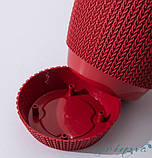 Горщик для квітів Sumela 5 л червоний, фото 4