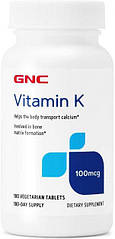 Вітамін ДО GNC Vitamin K 100 180 капсул