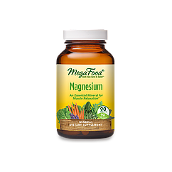 Магній, Magnesium, MegaFood, 90 таблеток