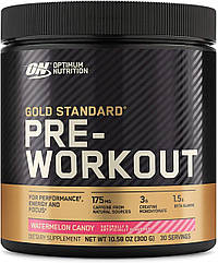 Предтренировочний комплекс Optimum Nutrition Pre-Workout gold standard (300 г) оптимумт нутришн watermelon