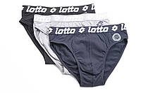 Lotto плавки мужские черные, серые, синие - набор 3 шт. C принтом.