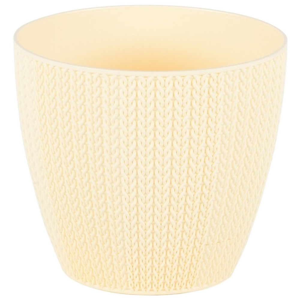 Горщик для квітів Sumela 5 л світло-жовтий, фото 1