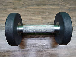 Гантель 2.5 кг цільна поліуретанова TECHNOGYM, фото 3