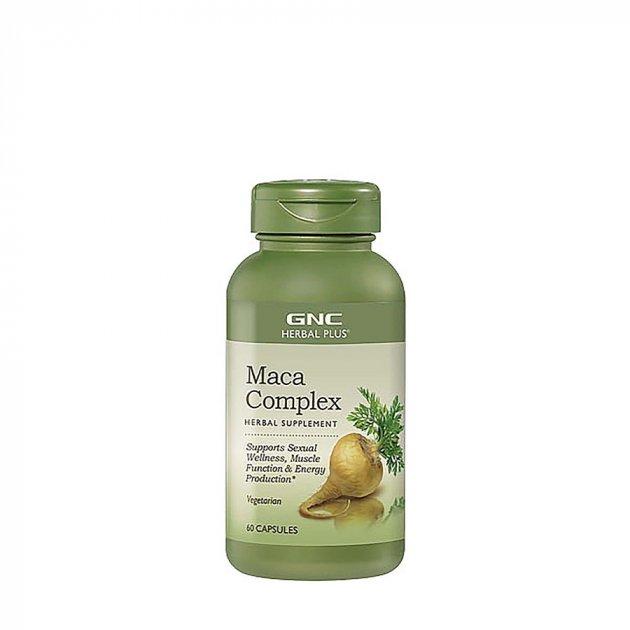 Маку екстракт кореня GNC Maca Complex 60 капсул