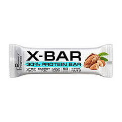 Протеїновий батончик Powerful Progress X-Bar 30% protein 50 грам Горіхи