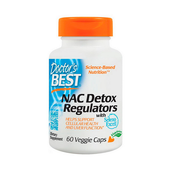 N-ацетилцистеїн Doctor's s BEST NAC Detox Regulators (60 капс) доктор бест