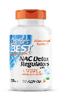 N-Ацетилцистеин, NAC Detox Regulators, Doctor's Best, 180 гелевых капсул