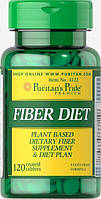 Пищевые волокна Puritan's Pride Fiber Diet 120 таблеток
